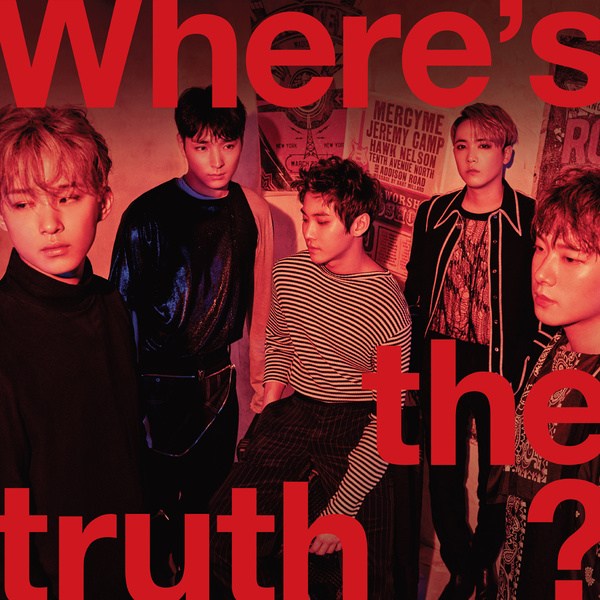 FTIsland《Where&rdquo;s the truth?》封面照(來源：Genie)
