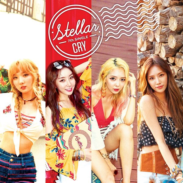 Stellar《Cry》封面照(來源：Genie)