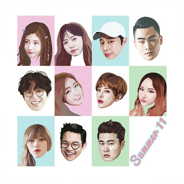 Summer 11《我們的夜晚比你的白天精彩》封面照(來源：Genie)