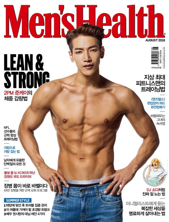 Jun. K《Men's Health》封面