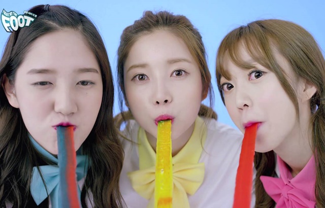 Dani、昭希、Chae Kyung「Fruit by the Foot」代言照