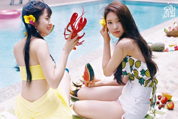 Arin、JiHo《Summer Special》概念照