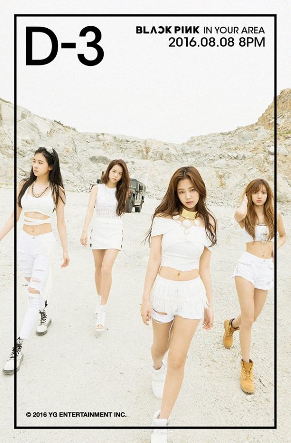 BLACKPINK 倒數 D-3 宣傳照：團體