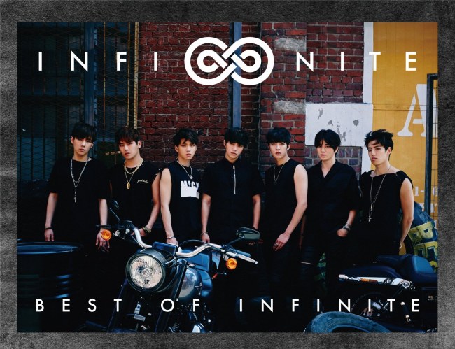 INFINITE《BEST OF INFINITE》通常盤封面 (來源：INFINITE 日本官網)