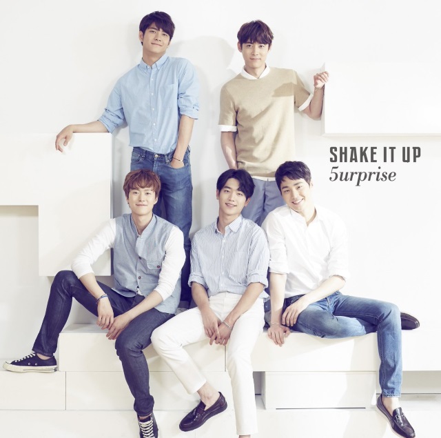 5urprise第二張日文單曲《SHAKE IT UP》