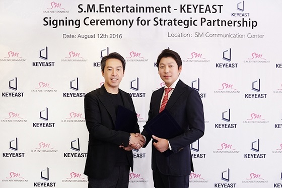 KEYEAST 執行長裴聖雄、S.M. Ent. 代表理事金英敏