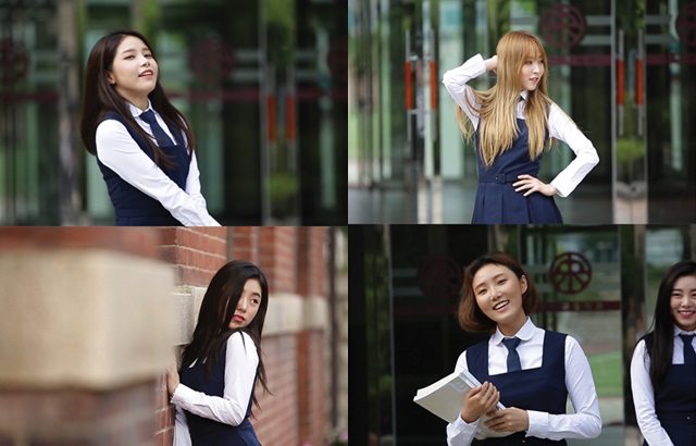 縮圖 / MAMAMOO《SHOWTIME》拍攝花絮照 (來源：Soompi)