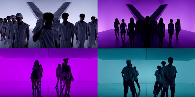 MONSTA X、宇宙少女「Y Teen」預告(來源：影片截圖)