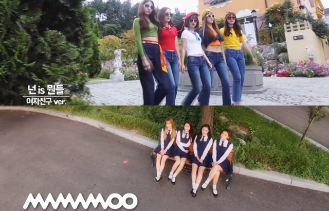 GFRIEND、MAMAMOO 翻拍 MV