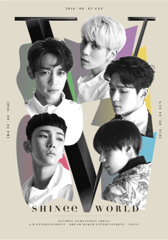 SHINee《SHINee WORLD V》加場海報