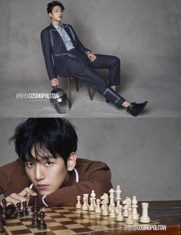 Jisoo、伯賢《時尚 COSMOPOLITAN》畫報