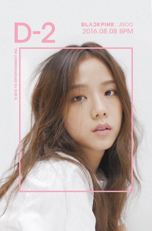 JISOO 出道 D-2 宣傳照