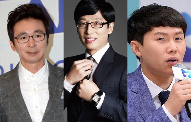 金國鎮、劉在錫、梁世亨(來源：朝鮮體育、ELLE、Tvreport)
