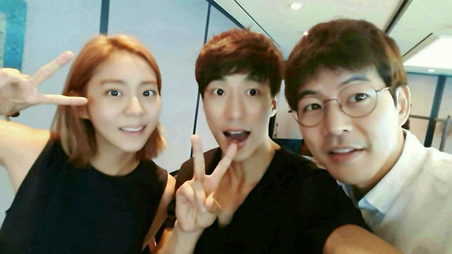 UIE、Yoon Sang Min、李相侖(來源：Yoon Sang Min@Facebook)