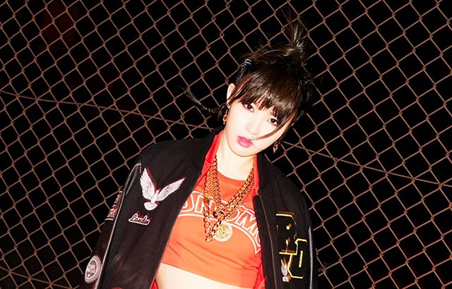 祉潤@《Crazy》概念照(來源：4Minute@FB)
