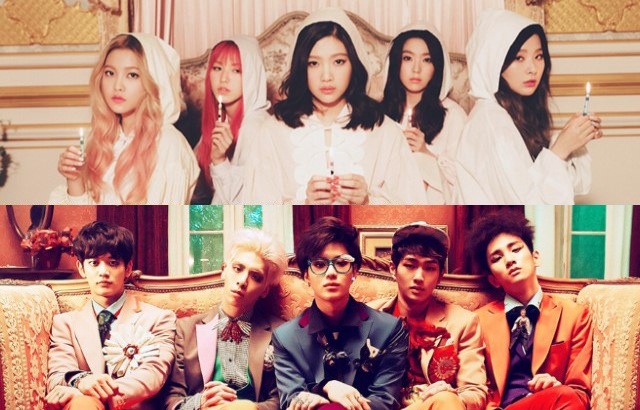 Red Velvet、SHINee(來源：S.M. Entertainment)