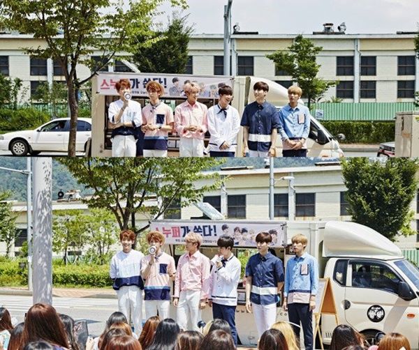 SNUPER 準備咖啡車活動