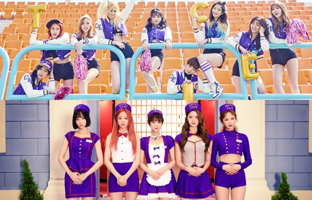 TWICE、EXID