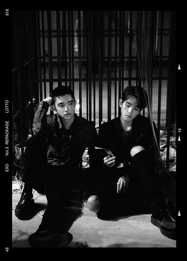 D.O.、伯賢《LOTTO》概念照
