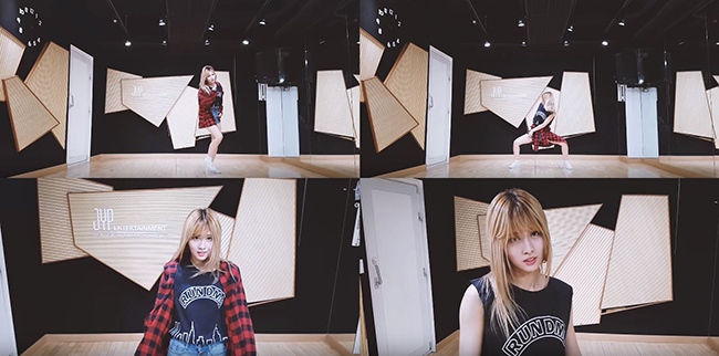 MOMO 跳《THINK ABOUT YOU》(來源：影片截圖)