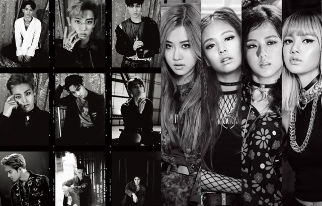 EXO、BLACKPINK