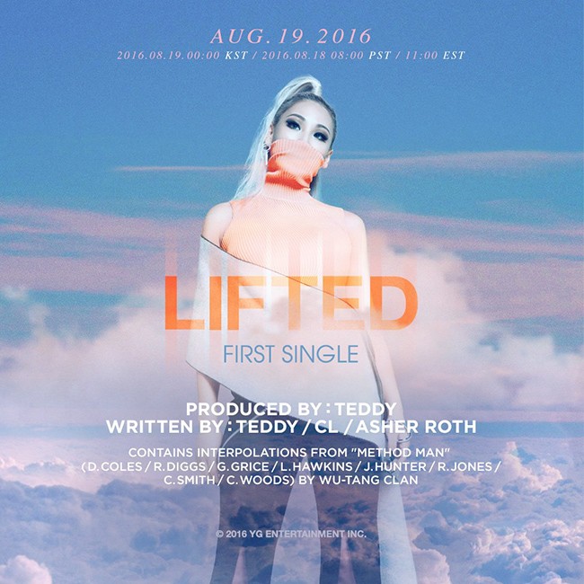 CL《LIFTED》概念照(來源：CL@Facebook)