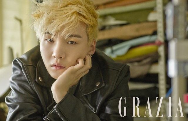 SUGA《GRAZIA》畫報