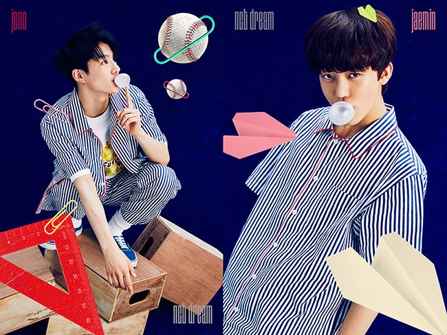 JENO、渽民《泡泡糖》概念照