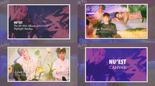NU'EST《CANVAS》試聽