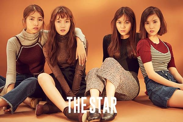 SoWon、YeRin、EunHa、UmJi《THE STAR》畫報