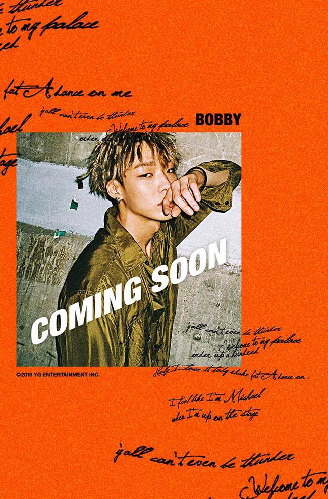 Bobby 預告照(來源：iKON@Facebook)