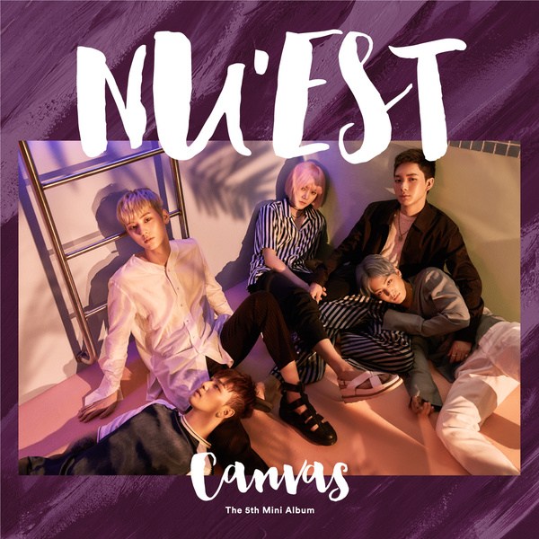 NU&rdquo;EST《CANVAS》封面照(來源：Genie)