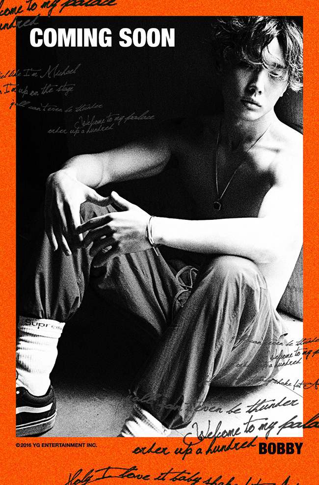 Bobby「COMING SOON」預告照(來源：iKON@Facebook)