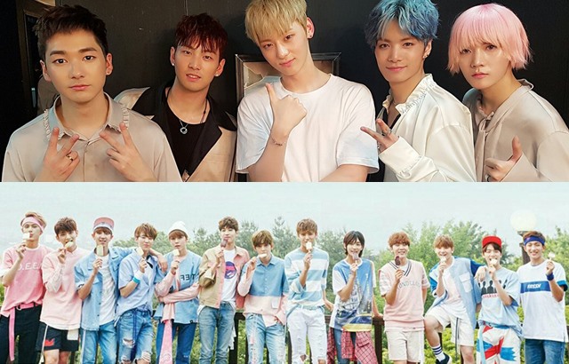 NU”EST、SEVENTEEN