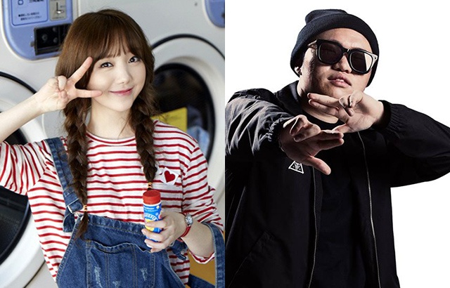 Kei、myunDo(來源：Dispatch、《Show Me The Money5》@Facebook)