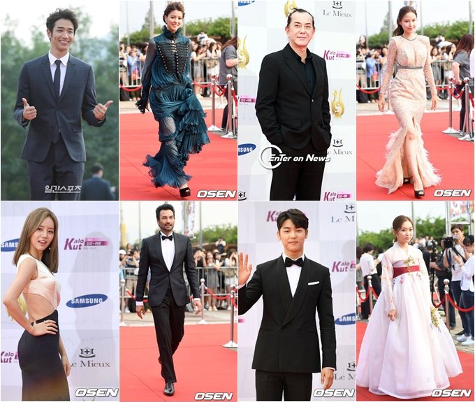 2016 11th SDA 紅毯 (來源:OSEN、日間體育、Center on News)