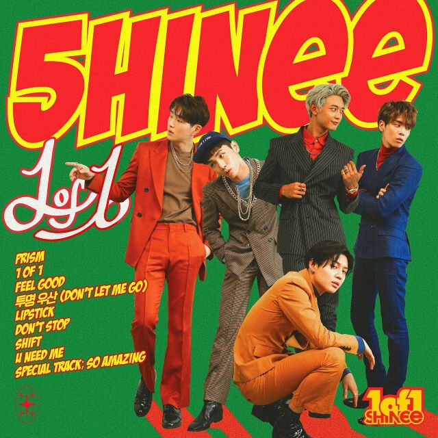 SHINee 正規五輯歌曲介紹、預告照