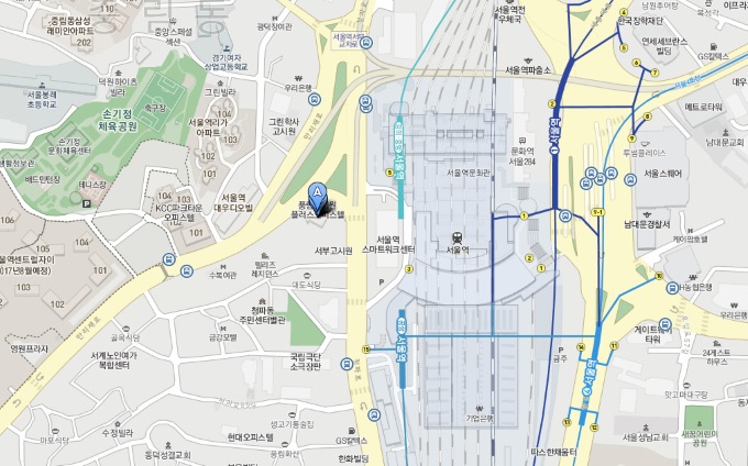 S.A. 公寓地圖