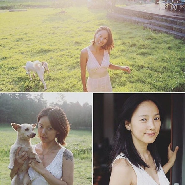 李孝利、李尚順結婚三周年紀念照(來源：jin_and_min@Instagram)