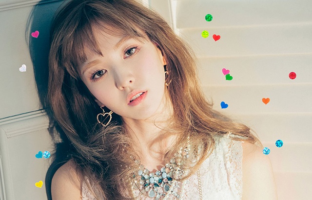 Wendy《Russian Roulette》概念照(來源：Red Velvet 官方網站)