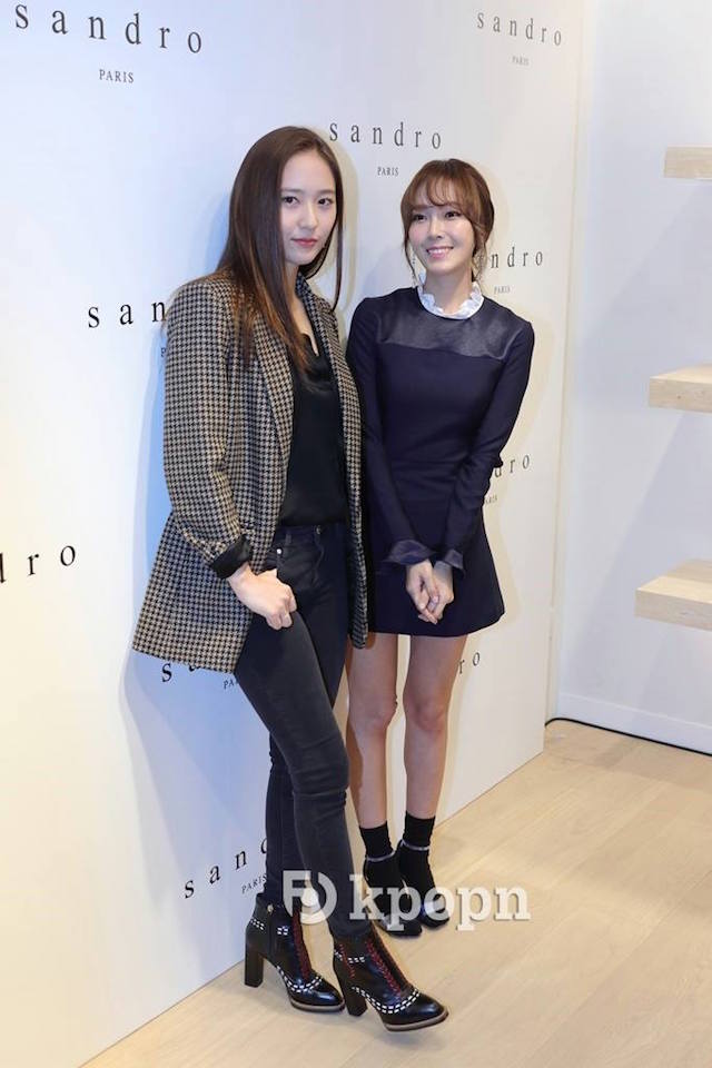 Jessica、Krystal@Sandro 香港旗艦店開幕式 (照片攝影：Kpopn 的 Villan)