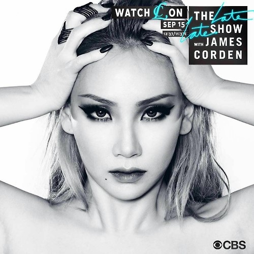 CL@《The Late Late Show with James Corden》(來源：yonhapnews)