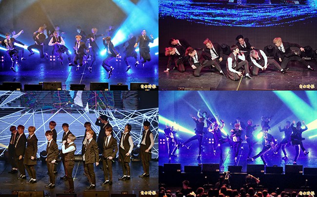 SEVENTEEN 台灣粉絲見面會(圖片來源：自由時報)