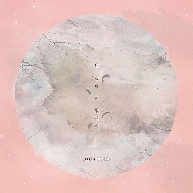 BTOB BLUE《待在我身邊》封面照(來源：BTOB@Facebook)