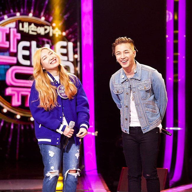 李書真、太陽(來源：《Fantastic Duo》@IG)