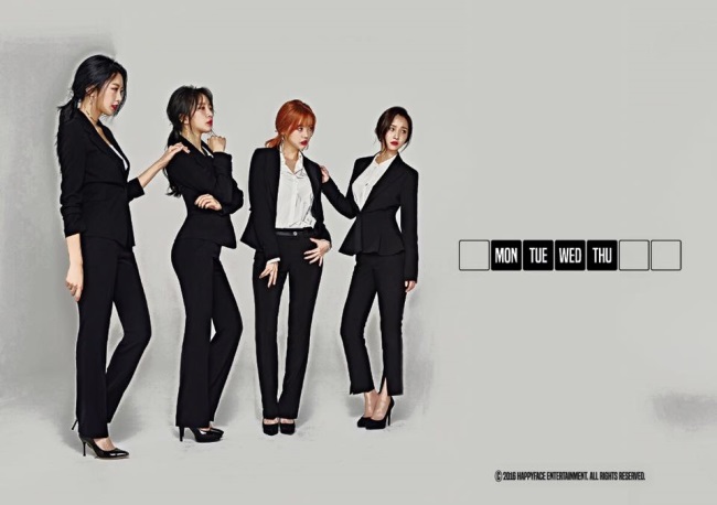 Dal★Shabet《FRI. SAT. SUN.》概念照