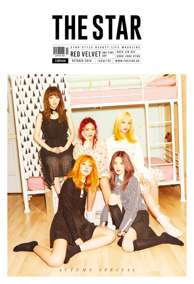 Red Velvet《THE STAR》封面