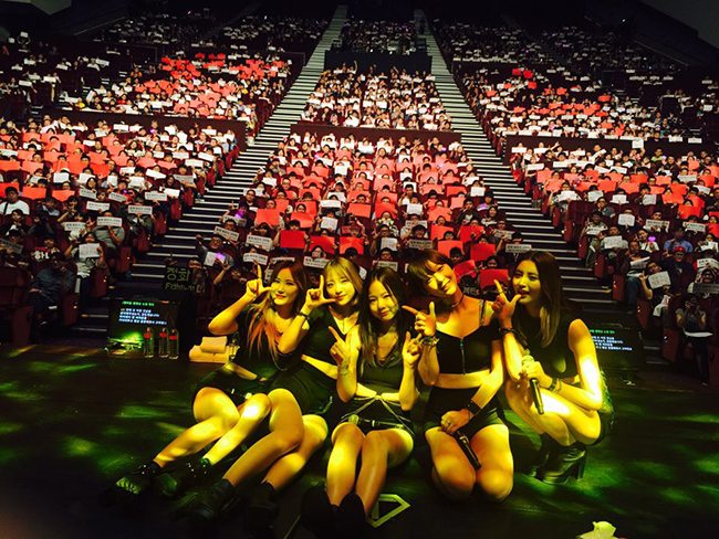 EXID 台灣 FM(來源：EXID@Twitter)
