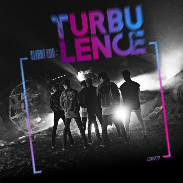 GOT7《FLIGHT LOG : TURBULENCE》封面照(來源：Genie)