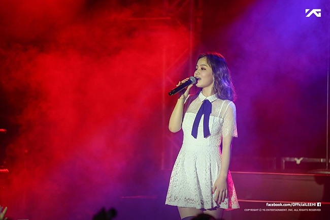 LEE HI 香港 Showcase(來源:LEE HI@Facebook)